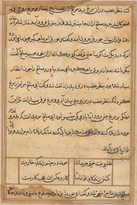 Page from Tales of a Parrot: text page by Unknown artist