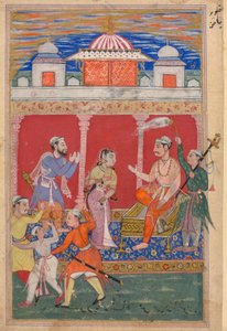 Page from Tales of a Parrot (Tuti-nama): text page