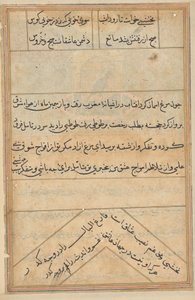 Page from Tales of a Parrot (Tuti-nama): Text Page
