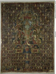 Painted Banner of Bon Deity Tonpa Shenrap