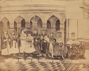 Painting Depicting the Nawabs of Awadh, India by Unknown artist