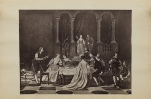 Painting of Music Recital by Unknown artist