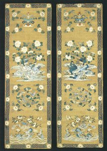 Pair of Chair Panels by Unknown artist