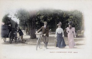 Paris, Promenade sous Bois by Unknown artist
