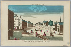 Peep-show, View of London in Touraine by Unknown artist
