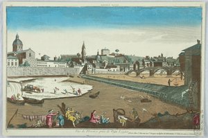 Peep-show, View of Florence Taken from Vaga Loggia, 19 by Unknown artist