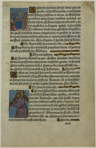 Pentecost and Christ Carrying the Cross by Unknown artist