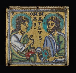 Plaque: Thomas and Matthew by Unknown artist