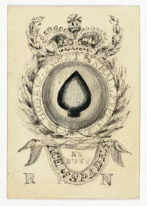 Playing Card: Ace of Spades by Unknown artist