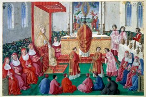 Pope Sixtus IV Attends Mass in the Sistine Chapel at the Vatican by Unknown artist