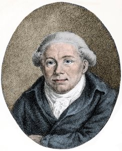 Portrait of Georg Christoph Lichtenberg (1742-1799), German Scientist, Satirist, and Anglophile - Engraving