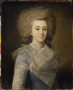 Portrait of Elisaveta A. Stroganova by Unknown artist