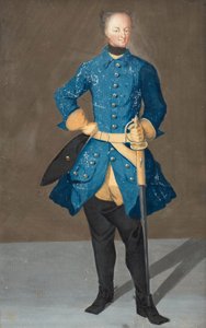 Portrait of King Charles XII of Sweden (1682-1718) by Unknown artist