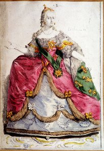 Portrait in feet of Catherine II of Russia by Unknown artist