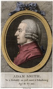 Portrait of Adam Smith (1723-1790), Scottish philosopher and economist