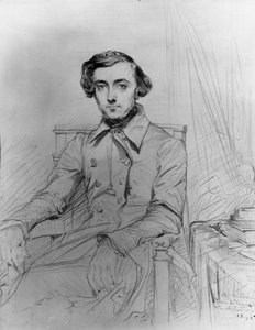 Portrait of Alexis de Tocqueville (1805-1859)
