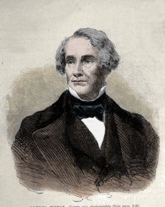 Portrait of American inventor Samuel Finley Breese Morse. by Unknown artist