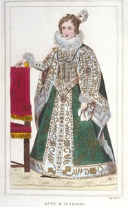 Portrait of Anne of Austria (1601-1666) by Unknown artist