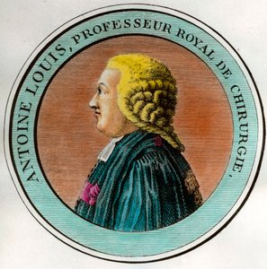 Portrait of Antoine Louis, Royal Professor of Surgery, Secretary of the Royal Academy of Surgery by Unknown artist