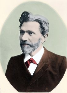 Portrait of August Bebel (1840-1913), German politician. by Unknown artist