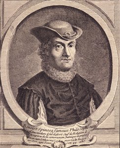 Portrait of Baruch Spinoza (1632-1677), Dutch Philosopher by Unknown artist