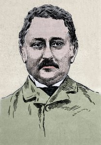 Portrait of Cecil John Rhodes, British businessman and colonial administrator by Unknown artist