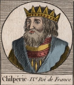 Portrait of Chilperic I
