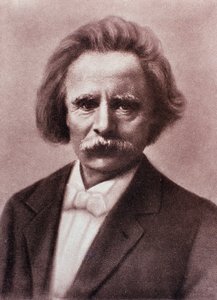 Portrait of Edvard Grieg by Unknown artist