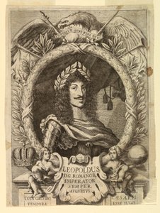 Portrait of Emperor Leopold I (1640-1705) by Unknown artist