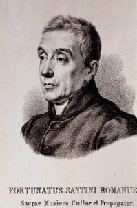 Portrait of Fortunato Santini