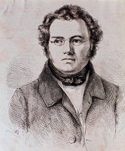 Portrait of Franz Schubert by Unknown artist