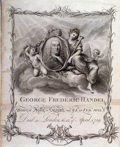 Portrait of Georg Friedrich Handel