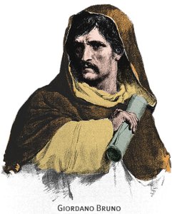 Portrait of Giordano Bruno (1548-1600) by Unknown artist