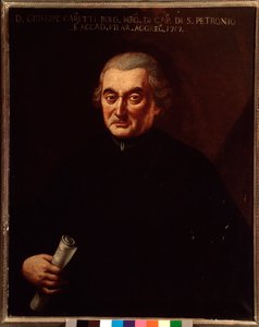 Portrait of Giuseppe Maria Caretti (1690-1774) Italian composer