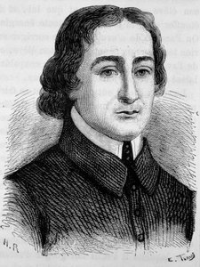 Portrait of Jean Baptiste Massillon (1663 - 1742). Engraving from 