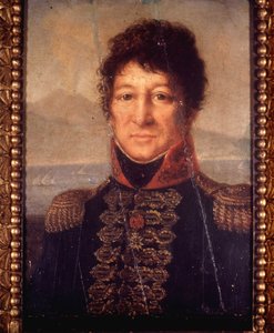 Portrait of Joachim Murat (1767 - 1815). Anonymous painting early 19th century. Museo Napoleonico in Rome by Unknown artist