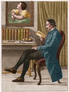 Portrait of Johann Kaspar Lavater, Swiss theologian and writer (1741-1801) by Unknown artist