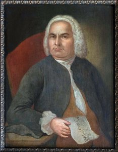Portrait of Johann Sebastian Bach by Unknown artist