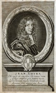 Portrait of John Locke, English philosopher by Unknown artist