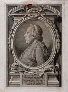 Portrait of Joseph Santarelli (engraving) by Unknown artist