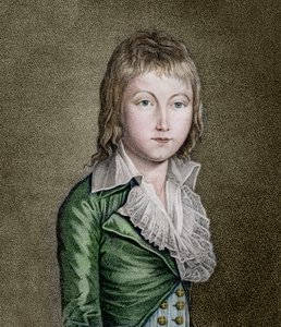 Portrait of Louis XVII (1785-1795), the Dauphin of France by Unknown artist