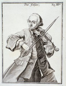 Portrait of Leopold Mozart (engraving) by Unknown artist