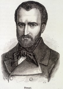 Portrait of Louis Auguste Blanqui (1805-1881), French socialist and revolutionary theorist by Unknown artist