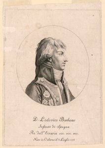 Portrait of Louis Bourbon, Infants of Spain (1773-) by Unknown artist