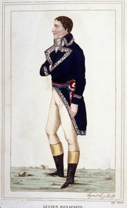 Portrait of Lucien Bonaparte (1775-1840) Engraving of 1830 by Unknown artist