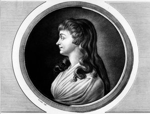 Portrait of Marie-Jeanne Phelippon, Wife of Roland de La Platiere by Unknown artist