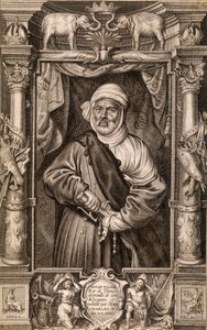 Portrait of Muley Hazen (Moorish King), King of Thunes Stripped of His Kingdom and Restored by Emperor Charles V, Tunisia 1535
