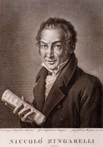 Portrait of Nicola Antonio Zingarelli (engraving)