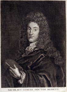 Portrait of Nicolas Lemery (1645 - 1715), French apothecary and chemist