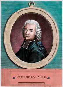 Portrait of Nicolas Louis de Lacaille, French astronomer by Unknown artist